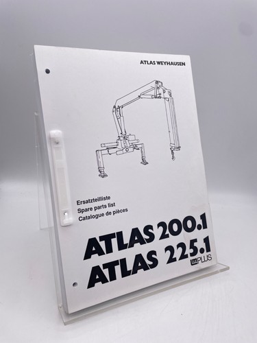 Atlas crane 200 - 225.1, parts