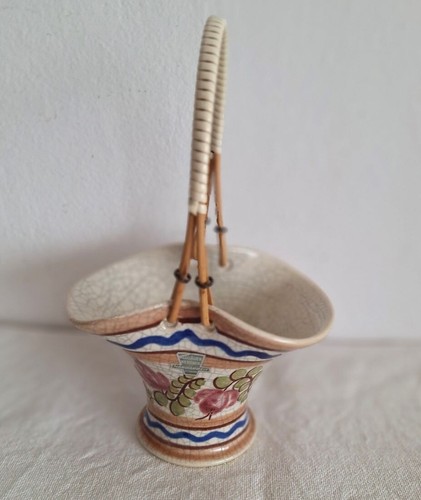 Allgäu pottery handle - handle, basket
