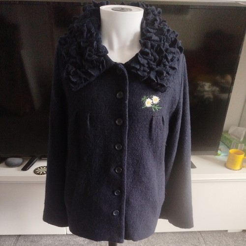 Hippie boiled wool jacket l - boiled,