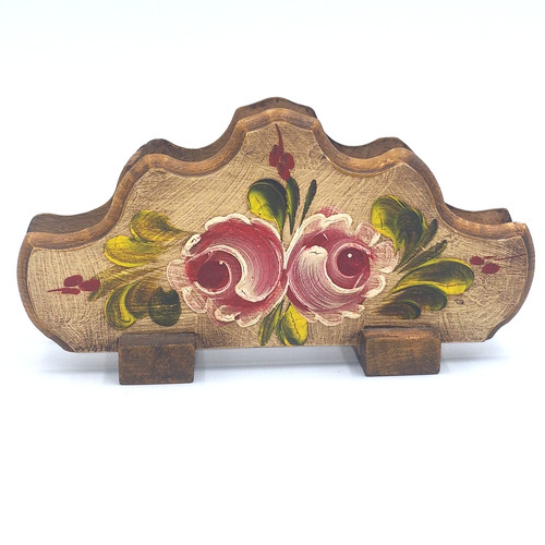 Hand painted floral letter - floral,