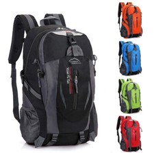 40L Hiking Camping Backpack Waterproof Nylon Outdoor Travel Luggage Rucksack Bag