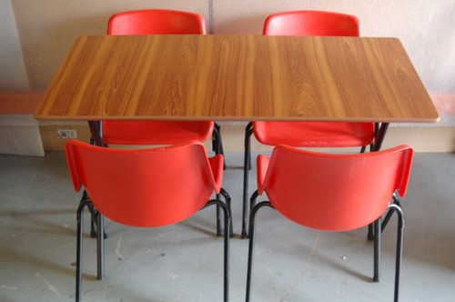 Folding table stacking - folding,