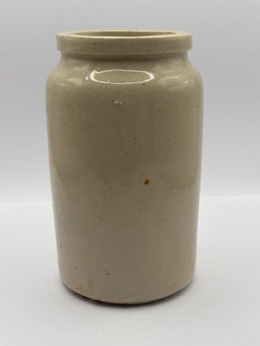 Old stoneware jar
