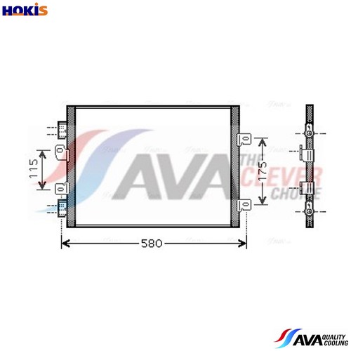 Condenser air conditioning - air,