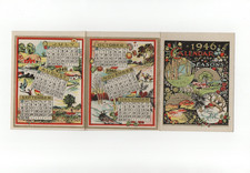 VINTAGE 1946 POCKET CALENDAR