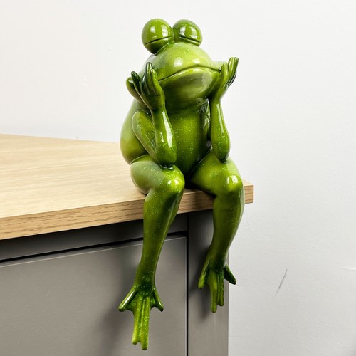 Frog ornament home garden - frog,