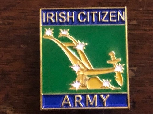 Irish citizen army metal badge - irish,
