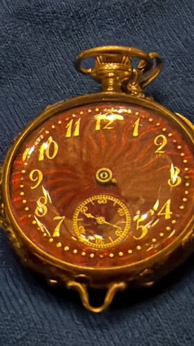 Antique swiss solid - 18, gold