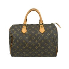 LOUIS VUITTON SPEEDY 30 HANDBAG PURSE MONOGRAM CANVAS M41526 VI0972 YQ03977 BN01