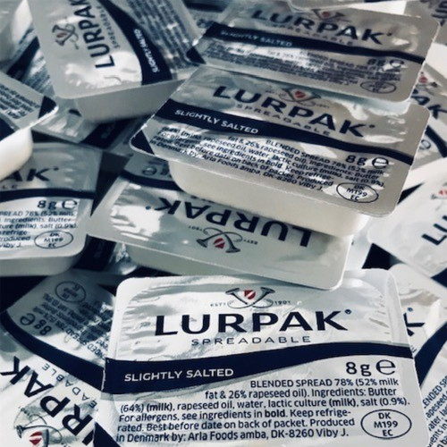 Lurpak butter portions 50 - lurpak,