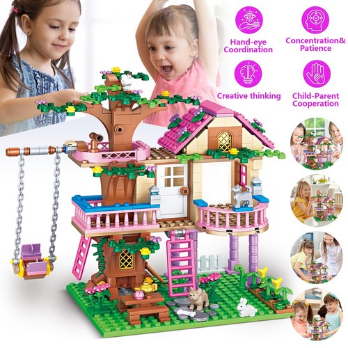 504 pieces tree house building - 504,