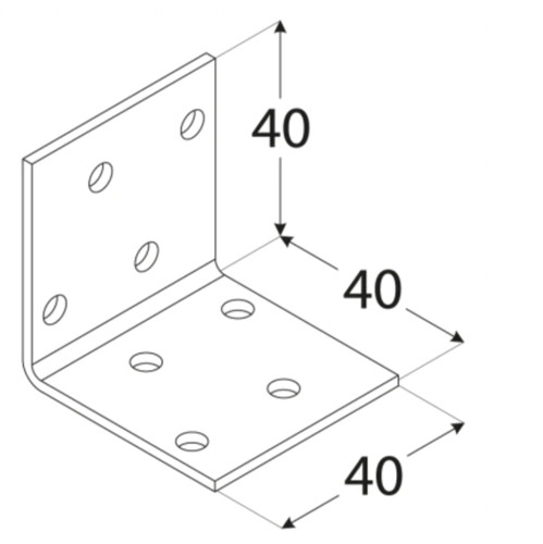 Heavy duty galvanised - duty, angle