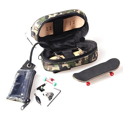 Camo fingerboard storage bag - storage,