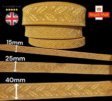 OAK Leaf Mylar braid Gold