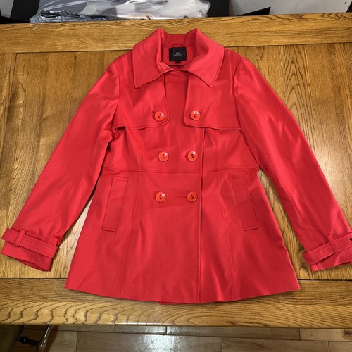 Ladies size red mac - f&f,