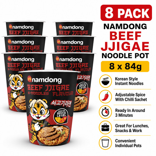 Namdong beef jjigae noodle - namdong,