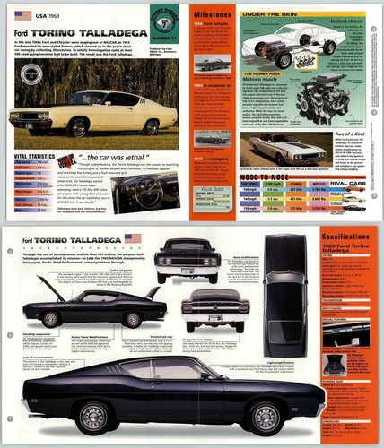 Ford torino talladega 1969 - -,