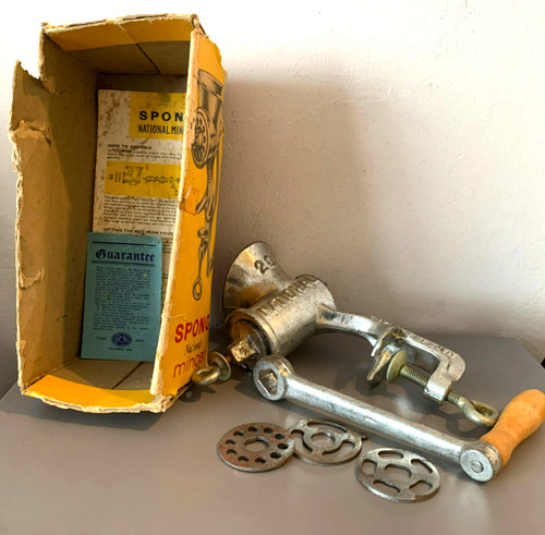 Vintage spong national - 20, meat