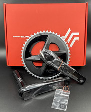165mm SRAM Rival AXS Quarq Power Meter Crankset 12-speed DUB Spindle 48/35-teeth