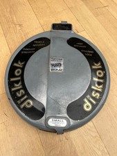 Disklok - SMALL in good condition with 1 key  - FREE U.K. POSTAGE