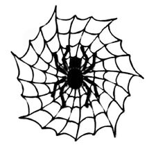 ? 24 Edible Rice Paper Cup Cake Toppings - Halloween spider web