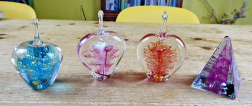 Vintage glass paperweights - 4, 3
