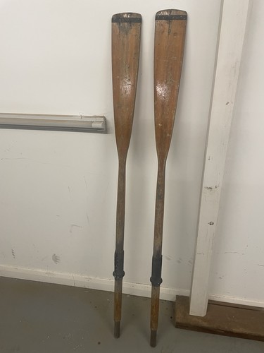 Wooden boat oars - wooden,