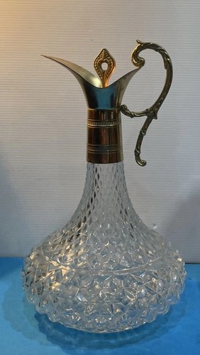 Italian vintage crystal glass - vintage,
