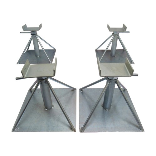 Caravan chassis axle - stands, x4