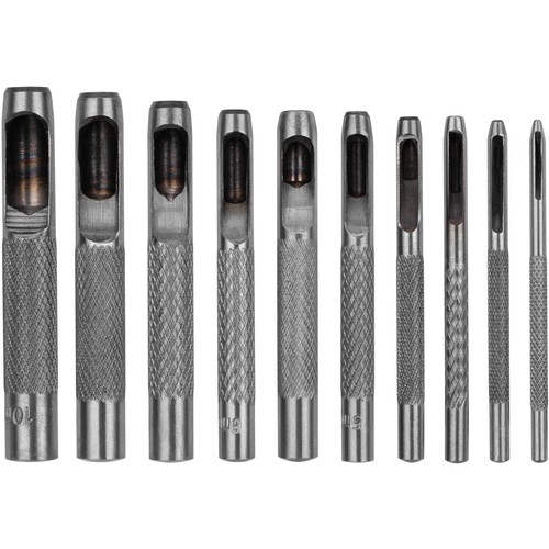 10pcs hollow punch set - punch, cutting