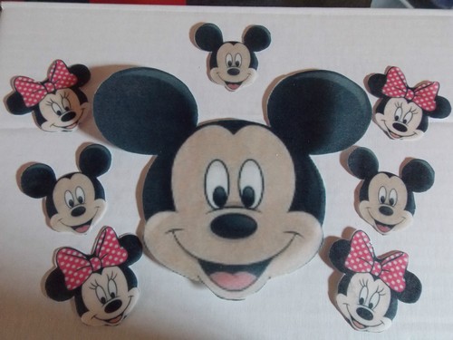 Large edible precut mickey - large,