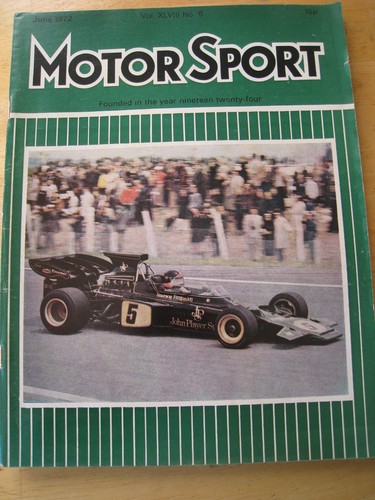 Motor sport jun 1972 cartune - jun,