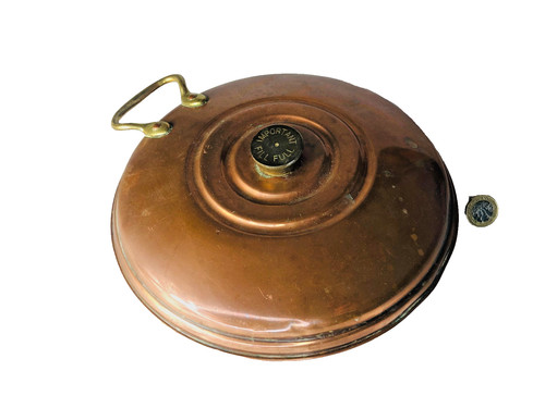 Copper bed warmer pan - pan, pot