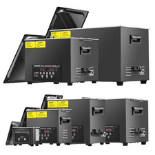 CREWORKS 0.8L-30L Digital Ultrasonic Cleaner Ultra Sonic Bath Cleaning Tank