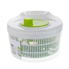 Salad Spinner Plastic Vegetable Large Veg Leaf Colander Dryer Drainer Bowl