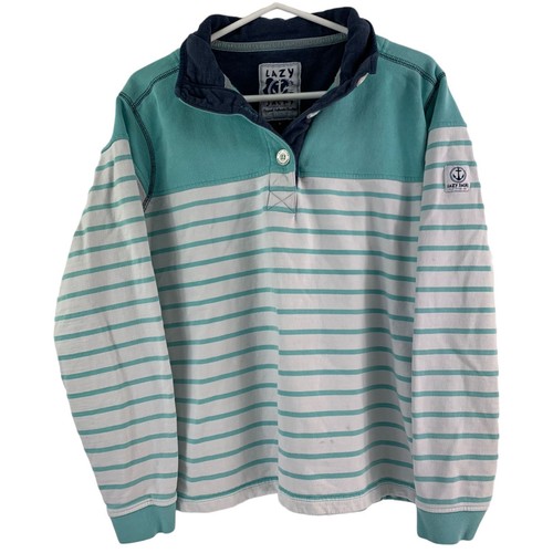 Lazy jacks blue white women - blue,