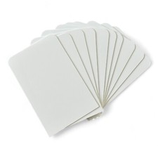 10 Tall Trading Card Dividers/Plastic/70 x 110mm/White/Separator/Writeable/TCG