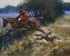 Mick Cawston 'Double Take' Hunting Open Edition Print