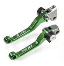 Kx 125 Brake & Clutch Levers With Engraved Logo 01-05