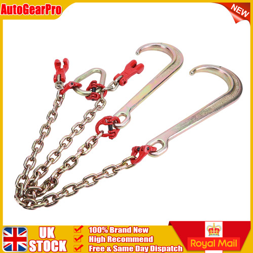 Double chain towing hooks - double,