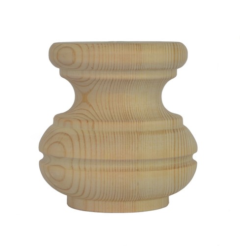 Tall pine moulded bun - tall,