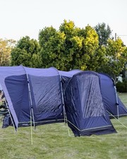 Outwell Montana 6PE with Includes Outwell Carpet. Used Twice. Great Condition