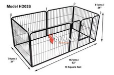 Heavy Duty Puppy Play Pen 6