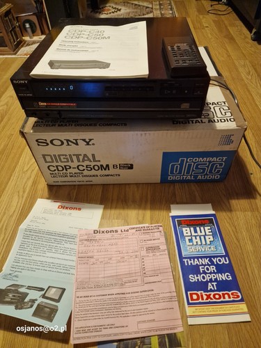 Sony cdp c50m compact disc - sony, cdp-c50m