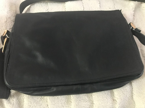 Dark blue tula leather hand - ,