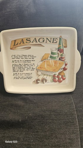 Lasagne dish rayware - lasagne,