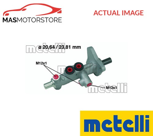 Brake master cylinder metelli - brake,