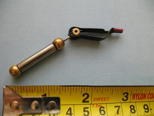Rotary hackle pliers for - for, fly