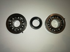 YAMAHA MARINER OUTBOARD ENGINE CRANK BEARINGS + TOP SEAL.9.9-15hp 2 stroke.