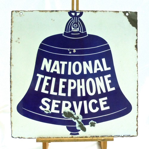 Antique enamel sign - antique,